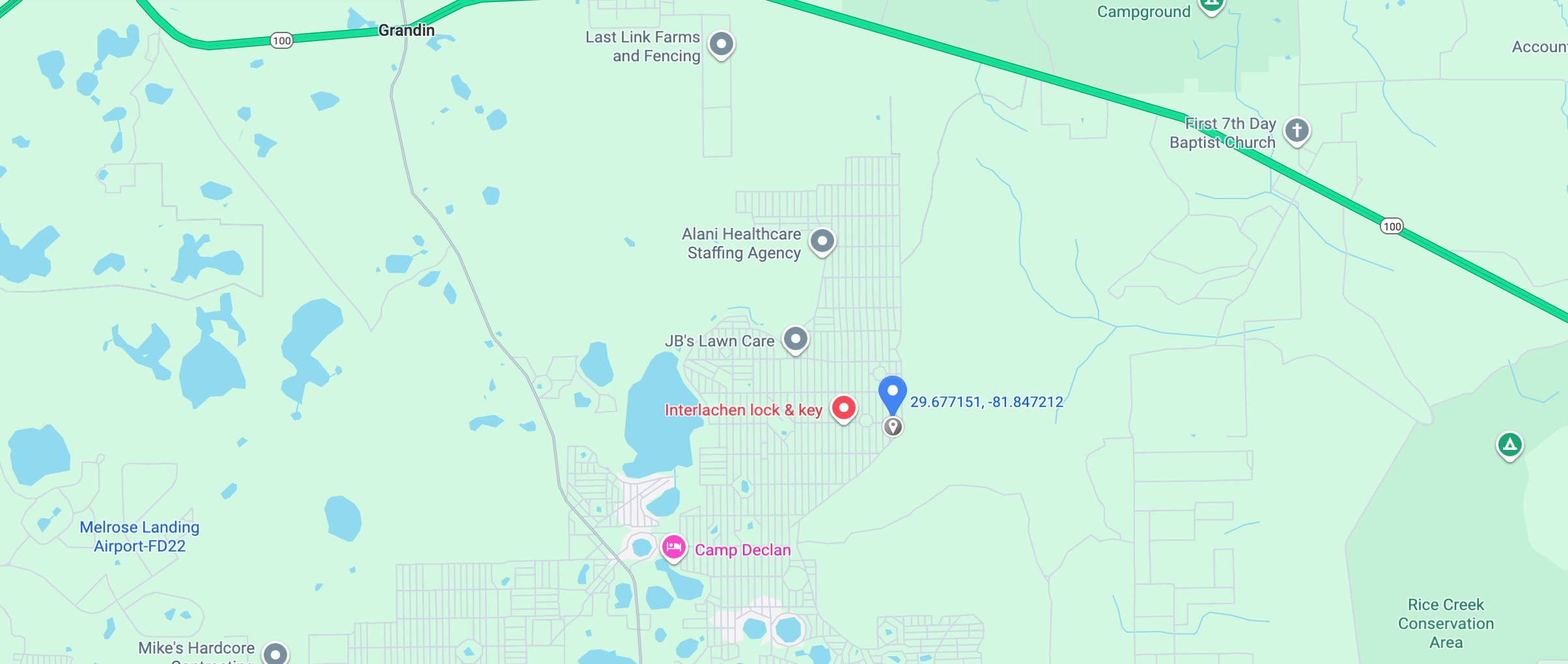Unnamed Selma Ave. - Affordable .22 Acre Vacant Lot Interlachen, FL
