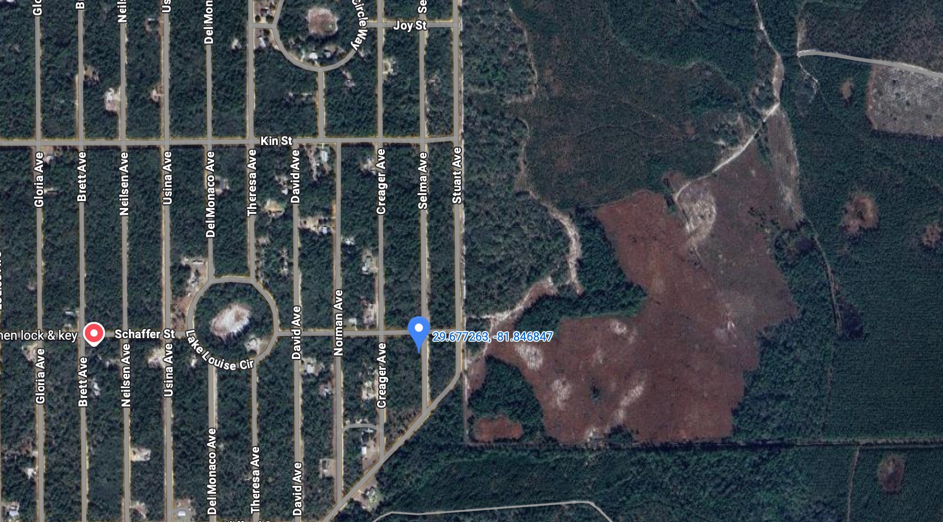 Unnamed Selma Ave. - Affordable .22 Acre Vacant Lot Interlachen, FL