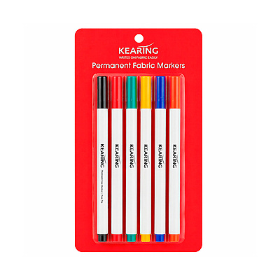 Marcador Para Tela Ref M206 Cartón X6 Unidades