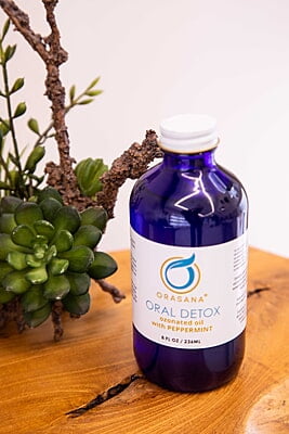 Orasana Oral Detox Ozonated Oil and Peppermint
