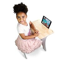 Hexhan 15.75 W Writing Desk and Chair Set Hexhan 15.75 W Writing Desk and Chair Set