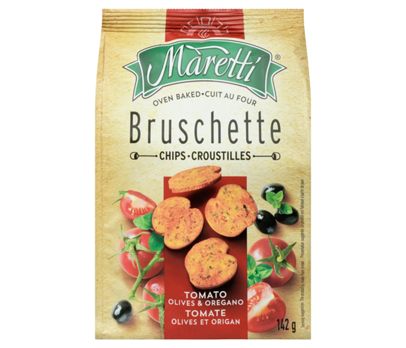 Bruschette Maretti-Tomato-Olives-Oregano 142g /12