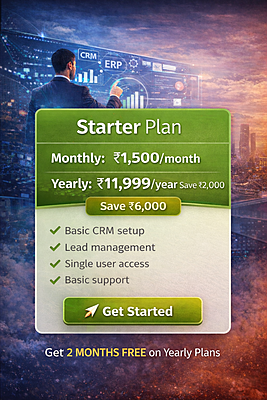 Modern CRM Starter Plan