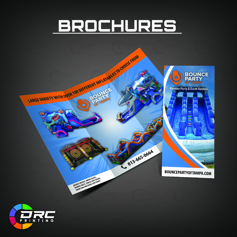 Tri-Fold Brochures (Includes Design) Tri-Fold Brochures (Includes Design)