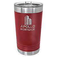 16 oz Pint Tumbler with Slider Lid