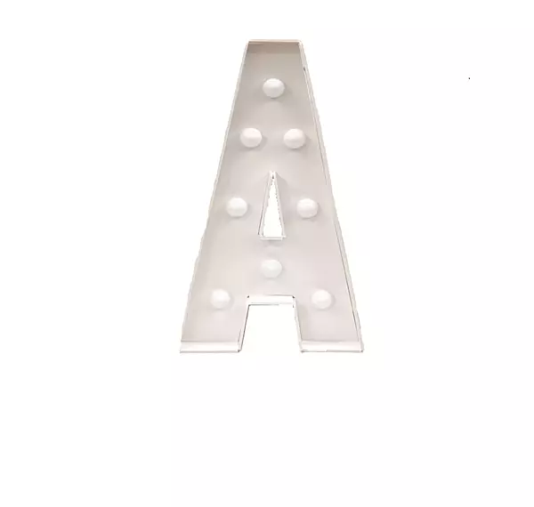 Marquee Letter  A Light-up 4 ft / Letta de marquesina — A