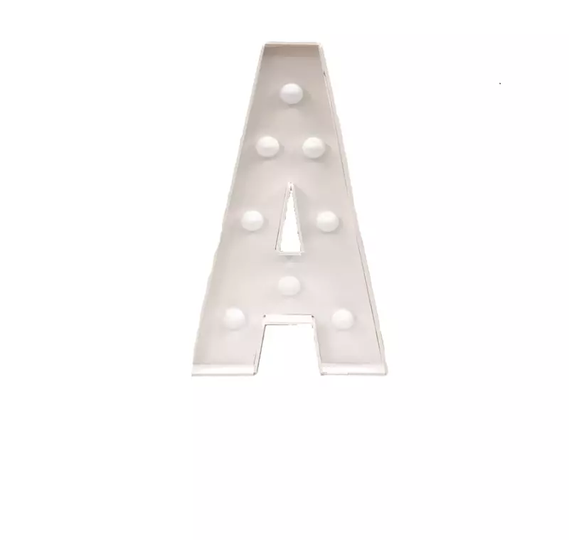 Marquee Letter  A Light-up 4 ft / Letta de marquesina — A