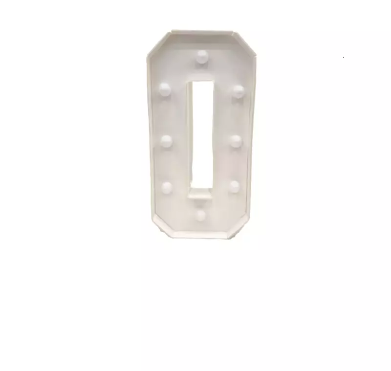 Marquee Letter O  Light-up 4 ft / Letta de marquesina — O