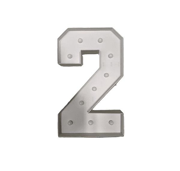 Marquee Number / Número de marquesina — 2