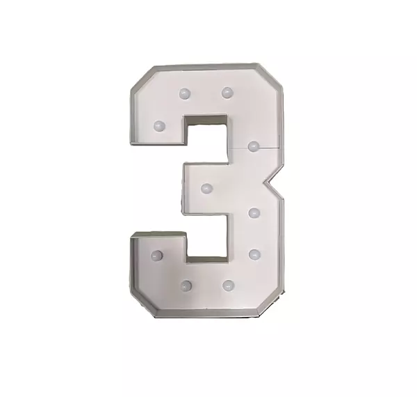 Marquee Number / Número de marquesina — 3