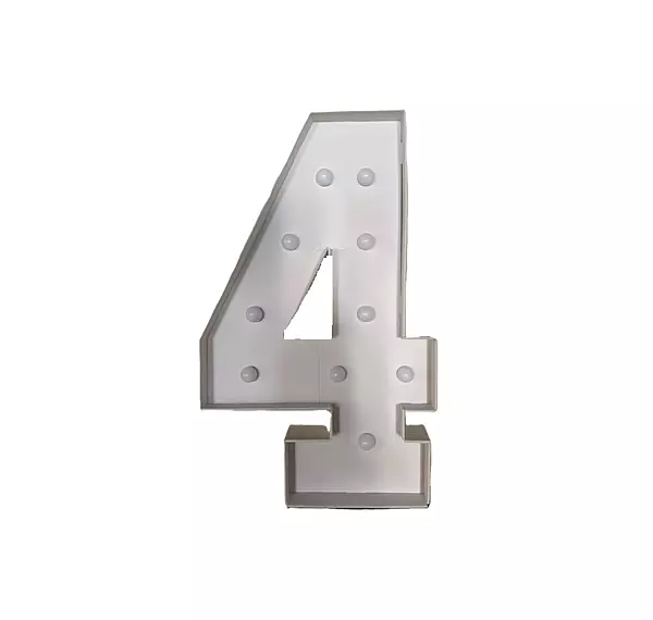 Marquee Number / Número de marquesina — 4