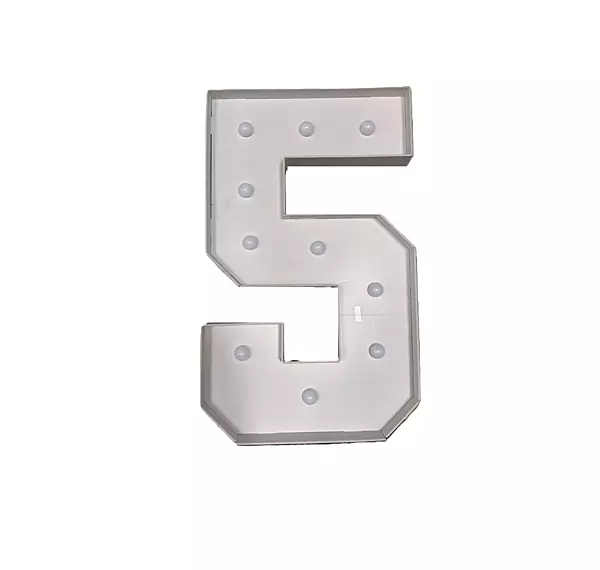 Marquee Number / Número de marquesina — 5