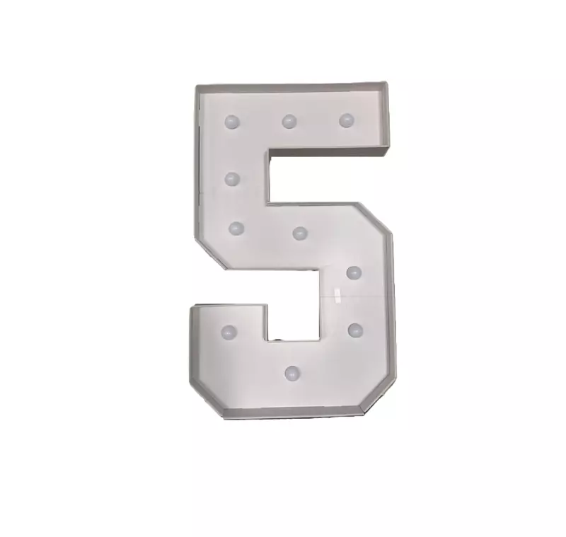 Marquee Number / Número de marquesina — 5