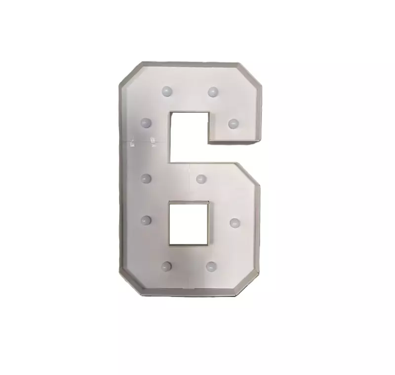 Marquee Number / Número de marquesina — 6
