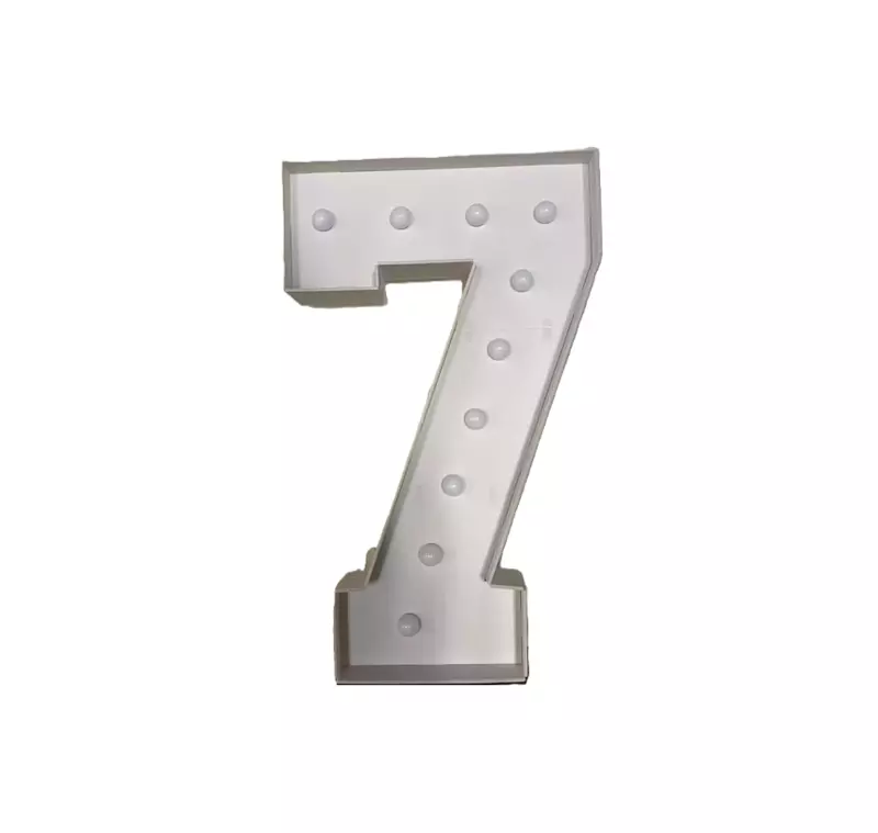 Marquee Number / Número de marquesina — 7