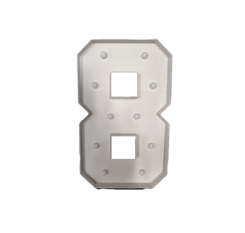 Marquee Number / Número de marquesina — 8