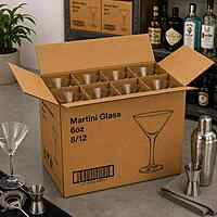 Martini Glass 6oz 8/12