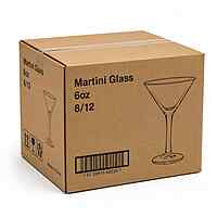 Martini Glass 6oz 8/12