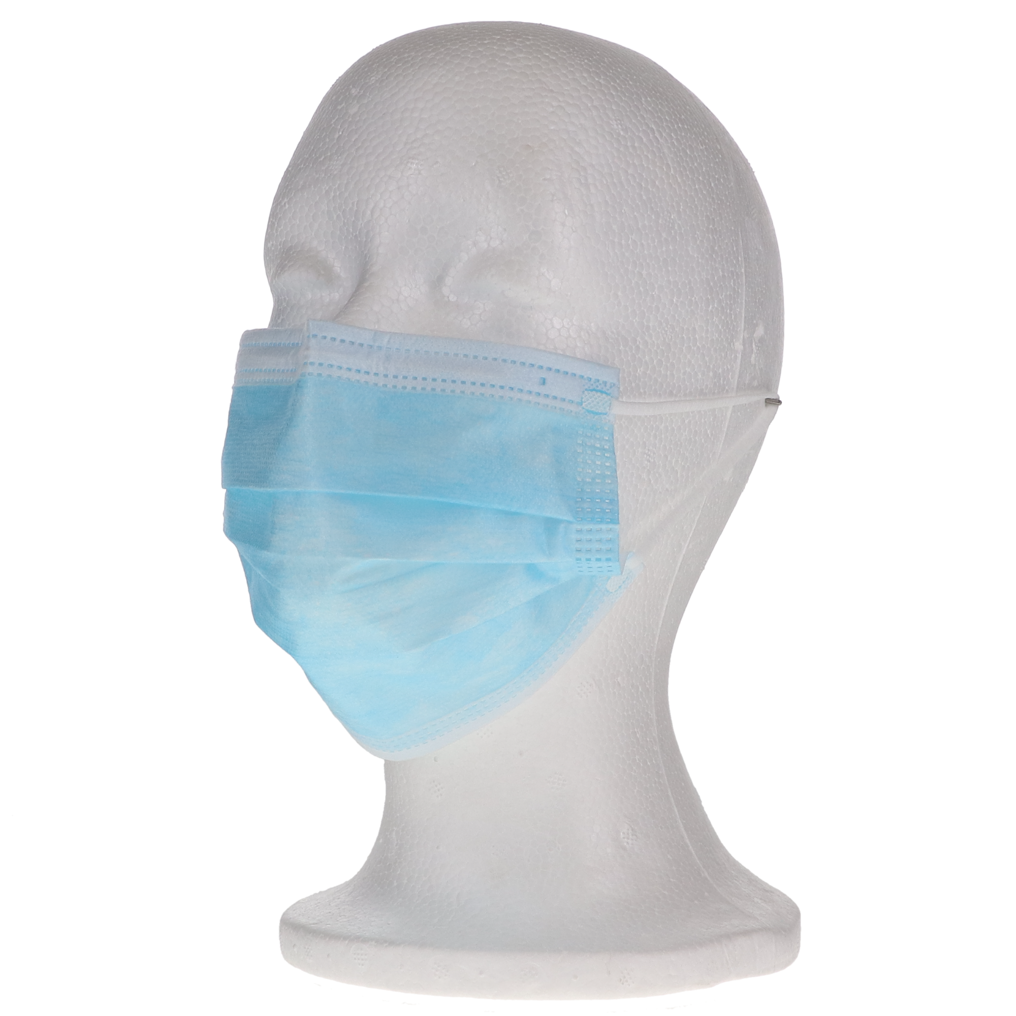 Earloop 3-PLY  Masks 50/Bx  ASTM  Level 2  Blue