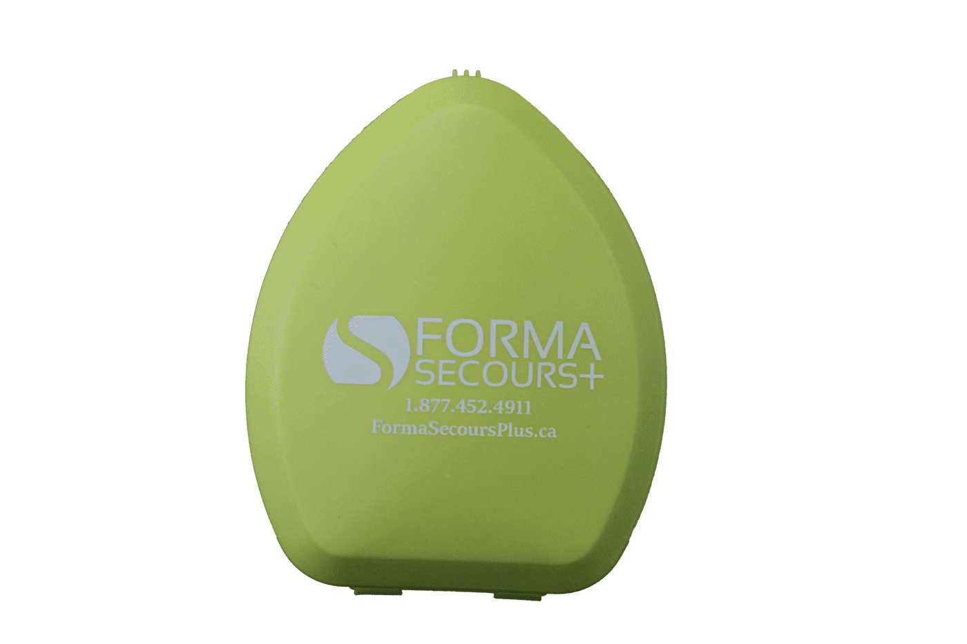 Masque de poche RCR adulte avec boitier en plastique