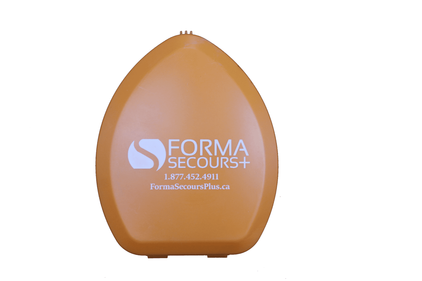 Masque de poche RCR adulte avec boitier en plastique