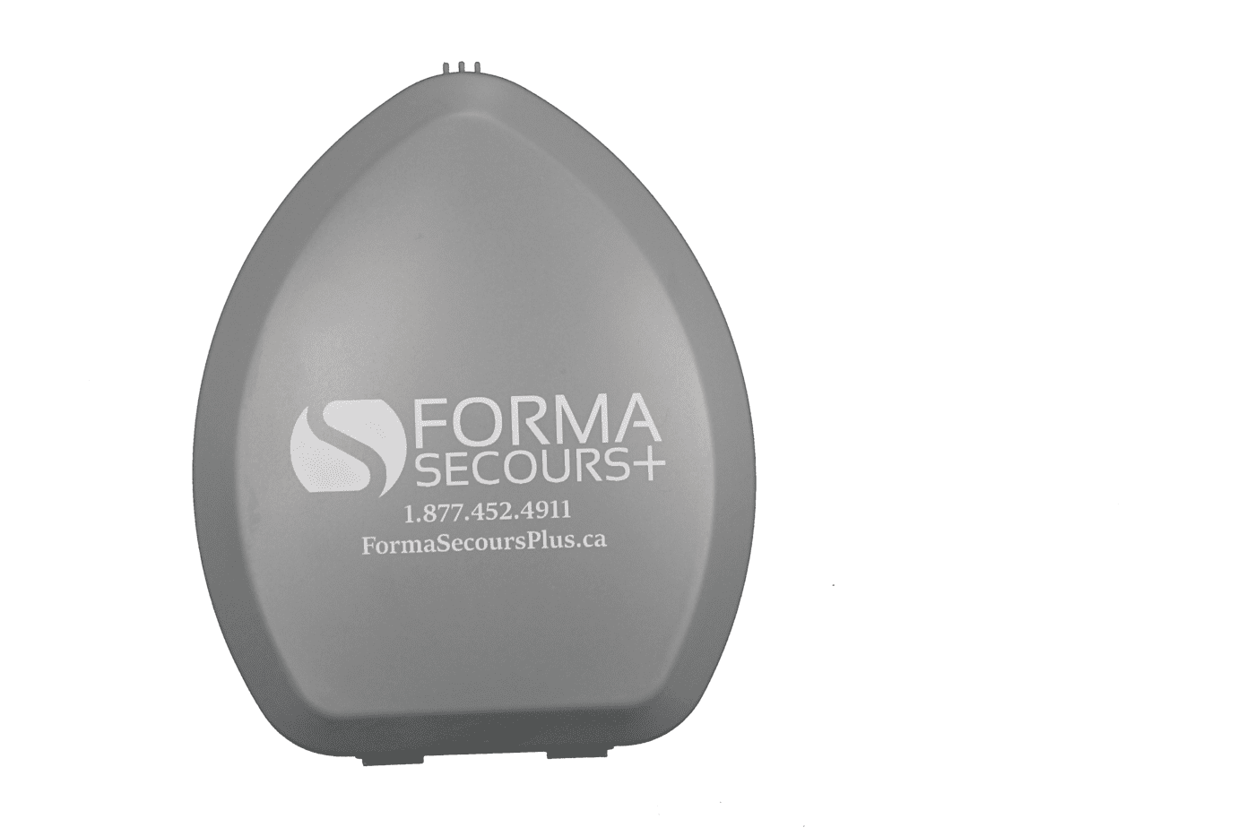 Masque de poche RCR adulte avec boitier en plastique