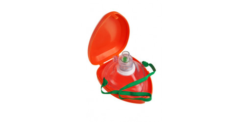 Masque de poche RCR avec boitier en plastique - Adulte