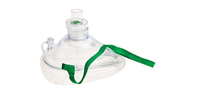 Masque de poche RCR avec boitier en plastique - Adulte