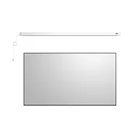 PureVision Anti-Speckle Motorized Matte White Screen 100 Inches