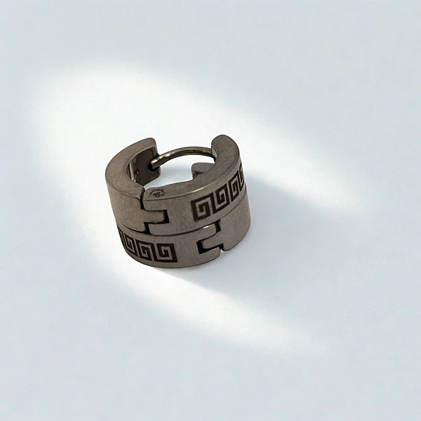 Maze Hoop Earrings