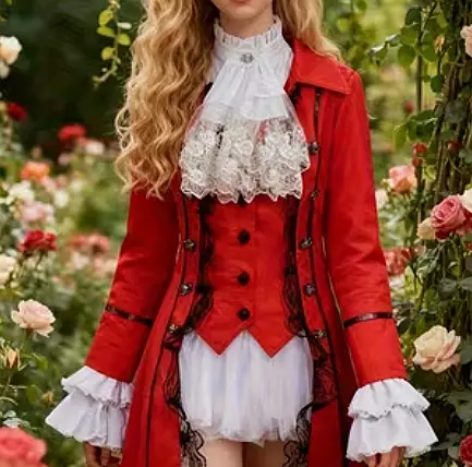 Jacket Medieval Mid-Length Coat NEW