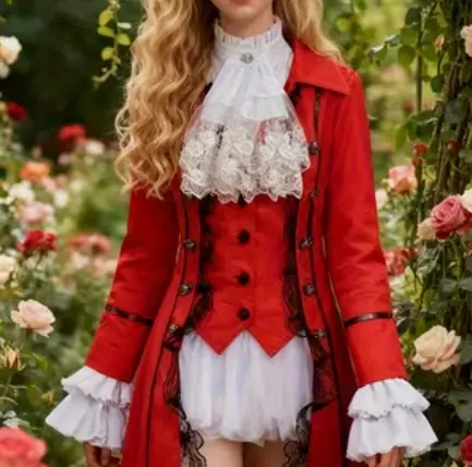 Jacket Medieval Mid-Length Coat NEW