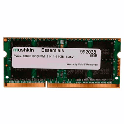 MEMORIA RAM MUSHKIN LAPTOP SODIMM 8GB DDR3L
