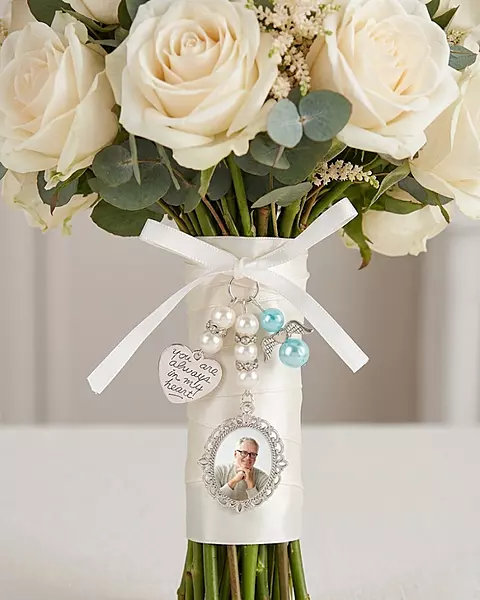 Tribute Collection Custom Image Bouquet Charm