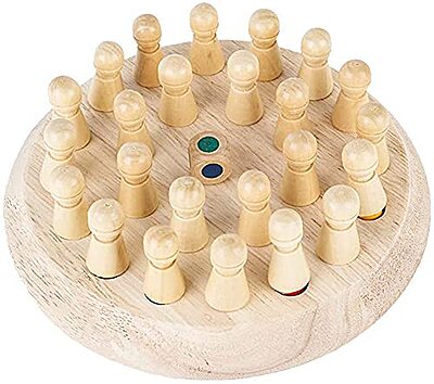 Wooden Memory Match Stick Chess Game
