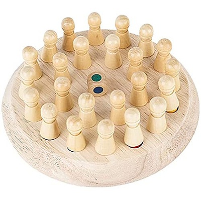 Wooden Memory Match Stick Chess Game