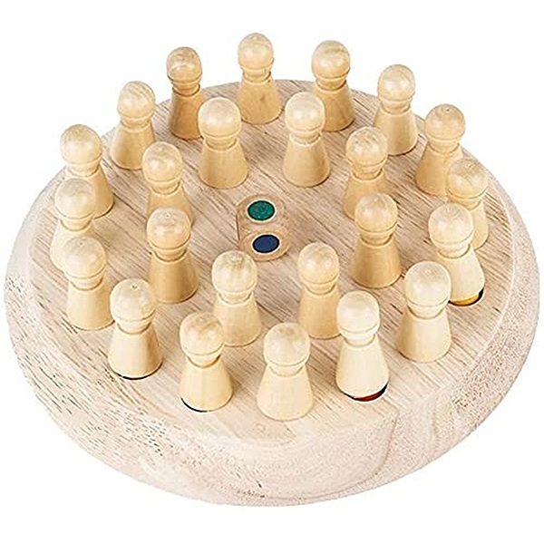 Wooden Memory Match Stick Chess Game