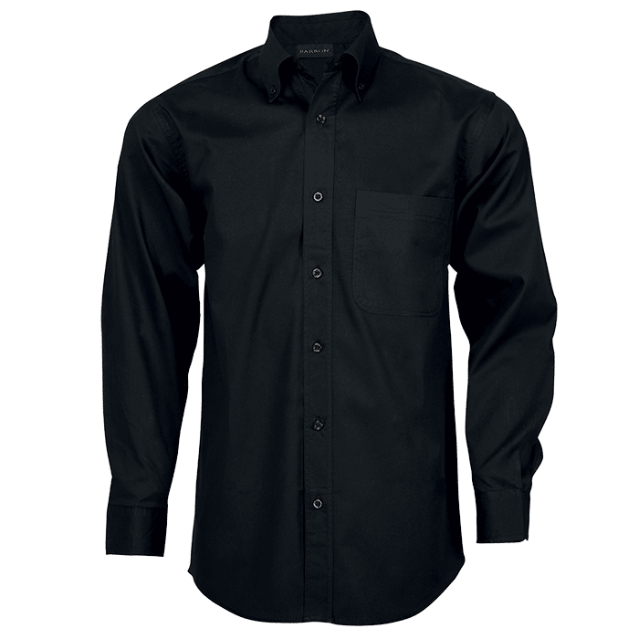 Brushed Cotton Twill Long Sleeve Lounge Shirt