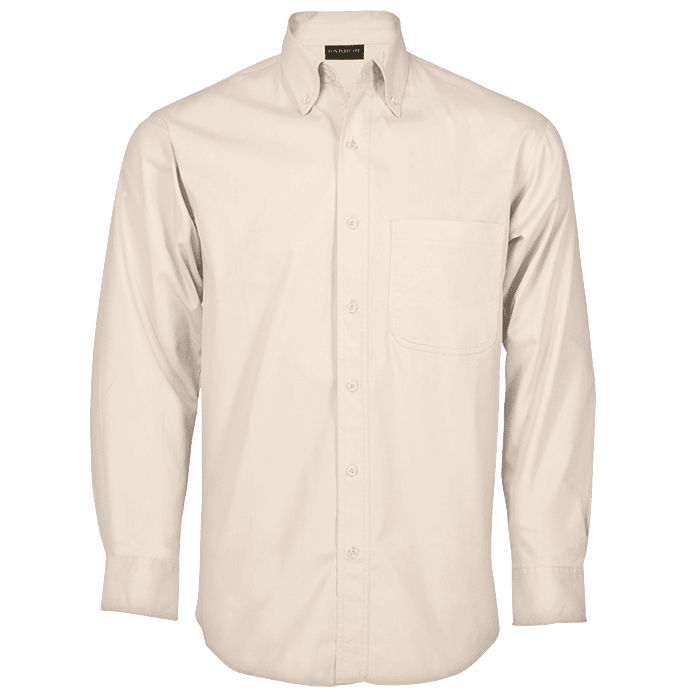 Brushed Cotton Twill Long Sleeve Lounge Shirt