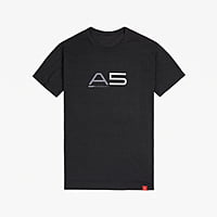 Men's A5 Tee (Black Frost)