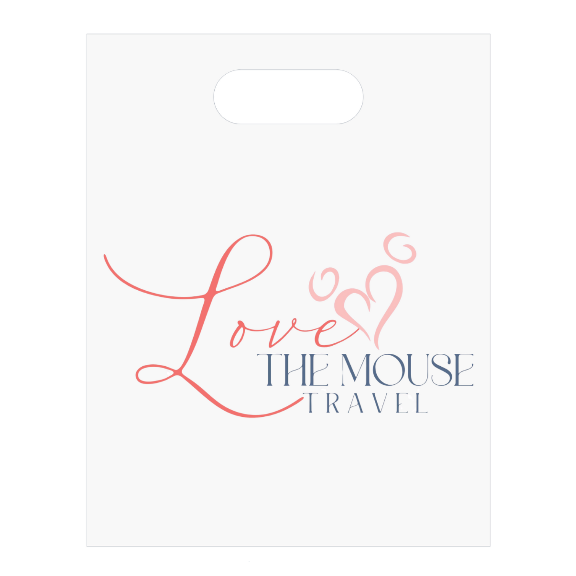 Case of Die Cut Handle Bags LTM