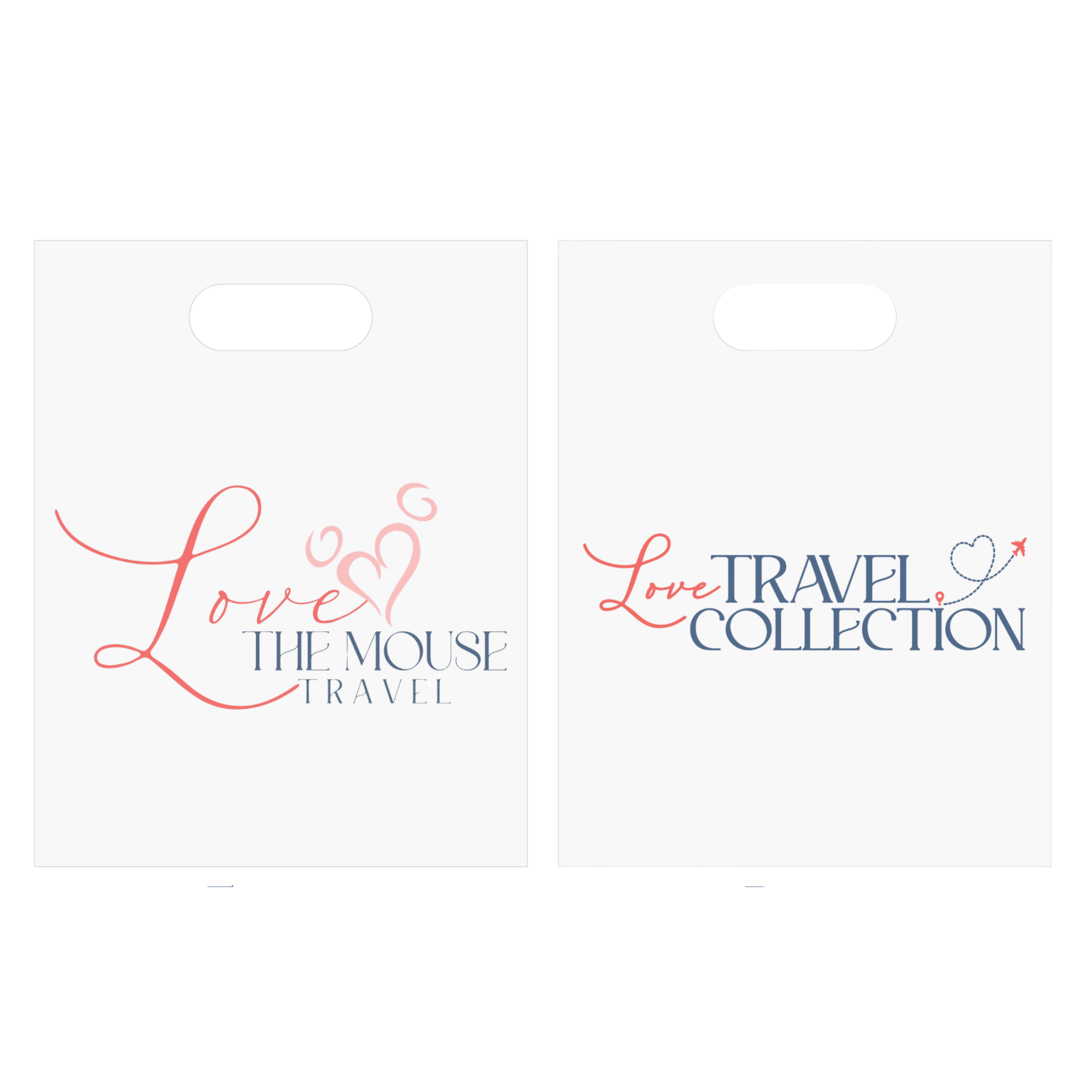 Case of Die Cut Handle Bags LTM/LTC