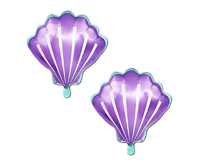 Mermaid Theme Foil Balloons - (Pack of 5)