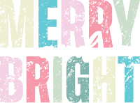 Merry, Bright, and Colorful Merry, Bright, and Colorful