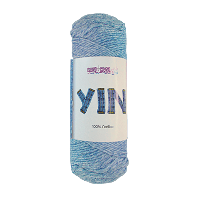 Lana Yin Color 503 Azul Bebe Paquete X 5 ovillos X 100Gramos