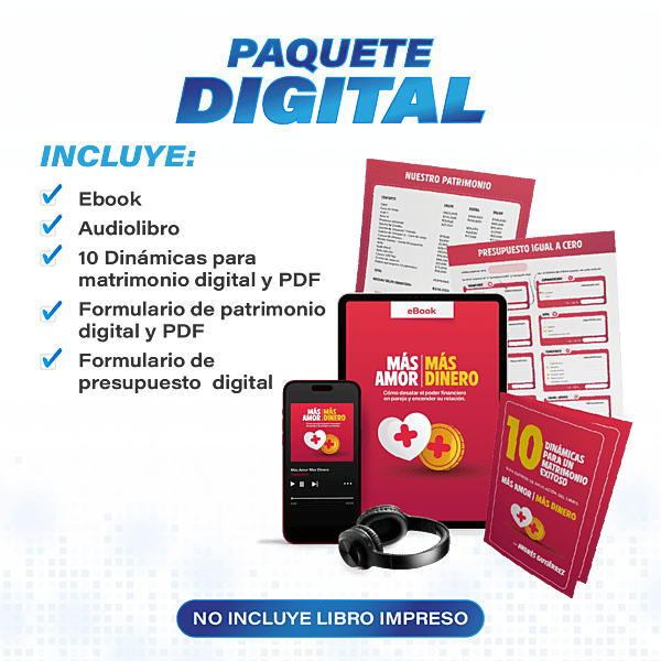 Paquete Lanzamiento Digital del Nuevo Libro Mas Amor Mas Dinero Paquete Lanzamiento Digital del Nuevo Libro Mas Amor Mas Dinero