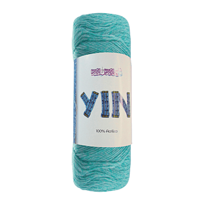 Lana Yin Color 539 Verde Menta Paquete X 5 ovillos X 100Gramos