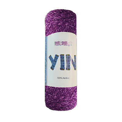 Lana Yin Color 552 Morado Paquete X 5 ovillos X 100Gramos