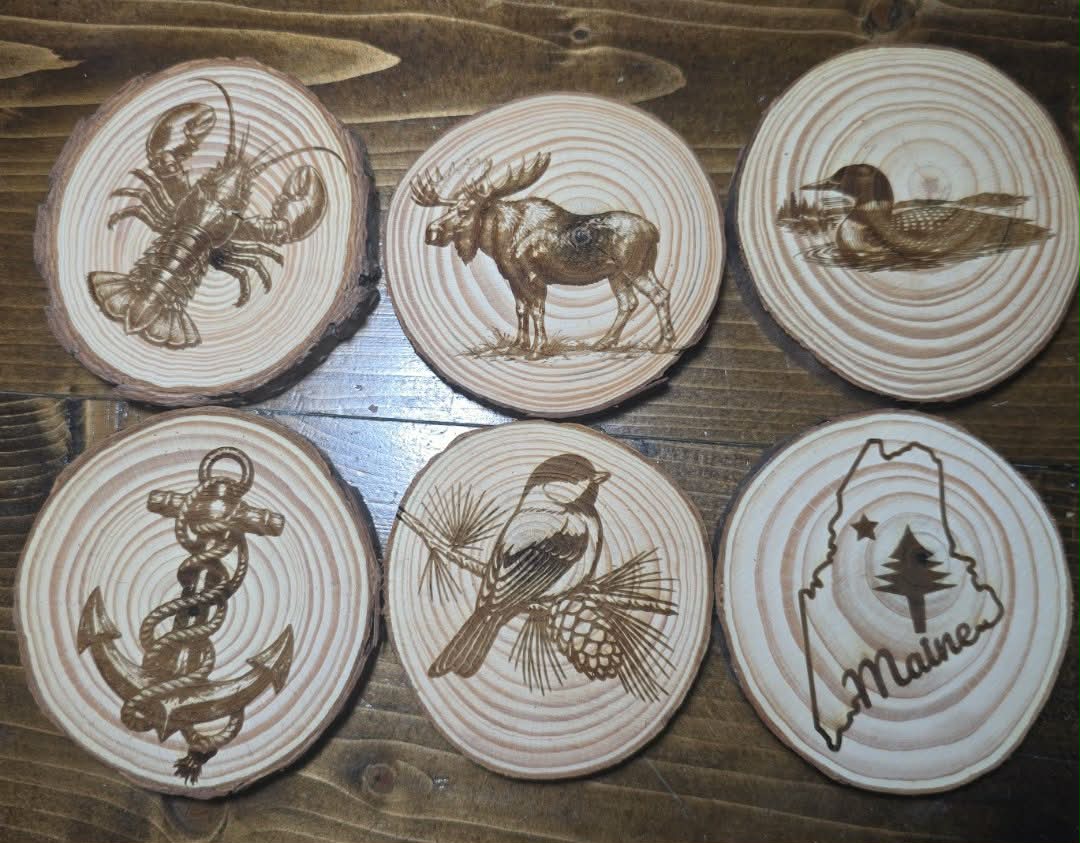 Coasters, Wood