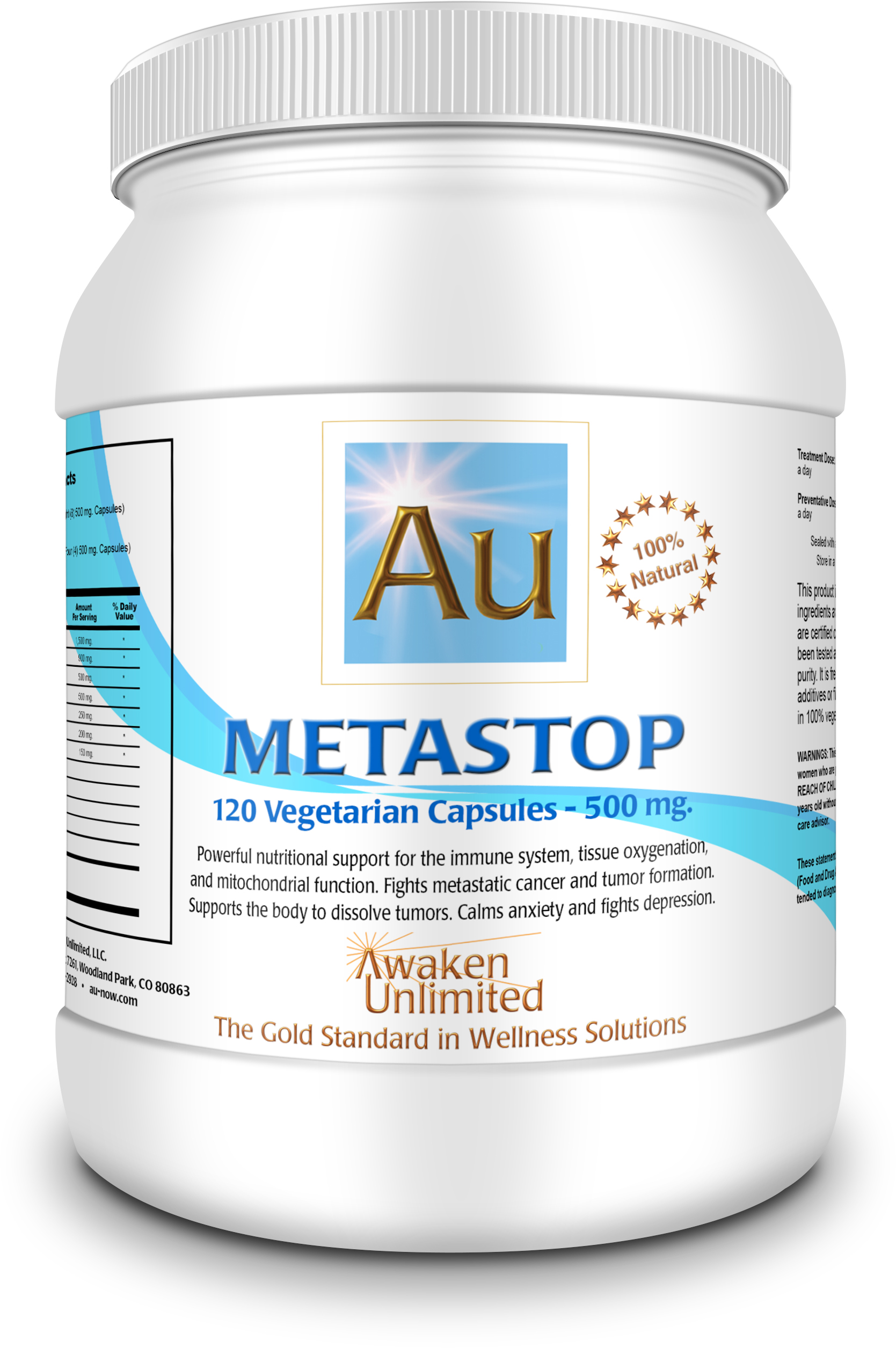 AU, NM, MetaStop, (120C) AU, NM, MetaStop, (120C)